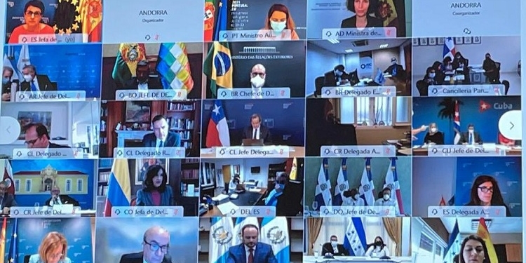 Los cancilleres iberoamericanos piden el acceso a las vacunas y la reforma financiera
