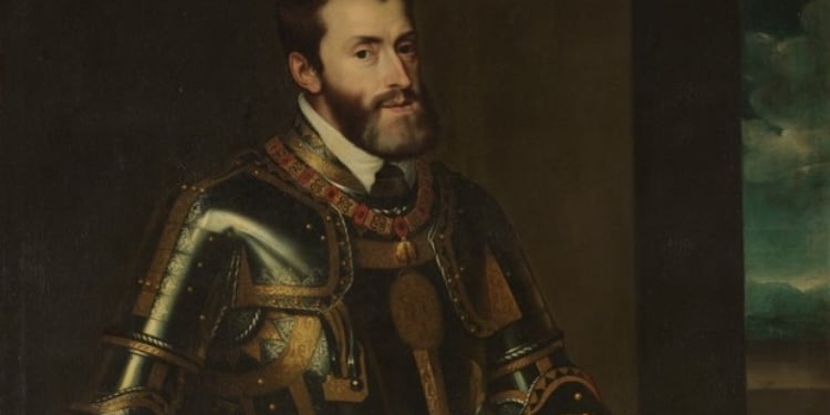 El cuadro 'El Emperador Carlos V'.