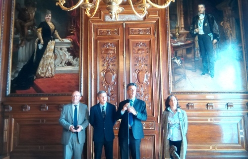 Los Marqueses de Linares vuelven a su Palacio en el 25 aniversario de Casa de América