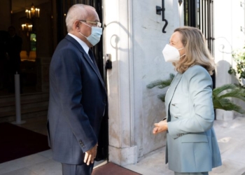 Nadia Calviño aborda la crisis energética con los embajadores de la UE