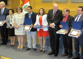 La Cámara de Comercio de Perú premia a cuatro emprendedores en España