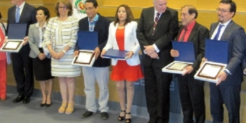 La Cámara de Comercio de Perú premia a cuatro emprendedores en España