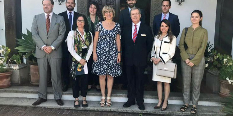 La presidenta de CEAPI, Nuria Vilanova, presentó el Congreso en su reciente gira por Lationamérica./ Foto: CEAPI