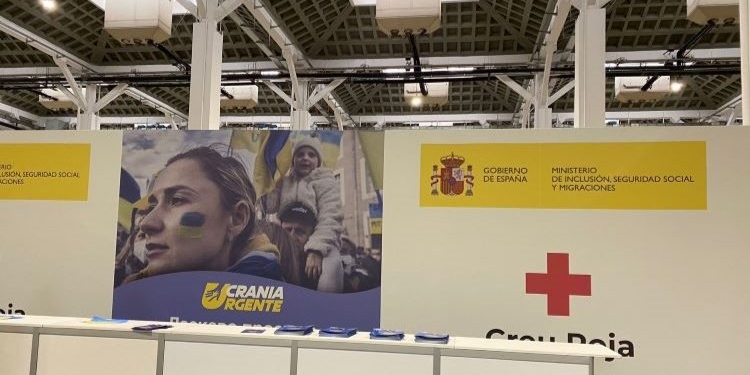 Más de 170.000 ucranianos se han acogido a la protección temporal en España en un año