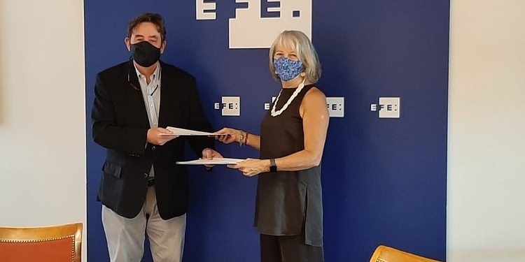 El Instituto Cervantes y la agencia EFE compartirán recursos para la defensa del idioma