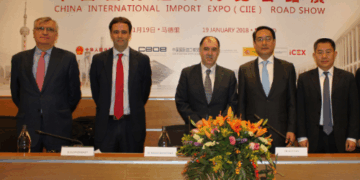 Un centenar de empresas en la presentación de la China International Import Expo