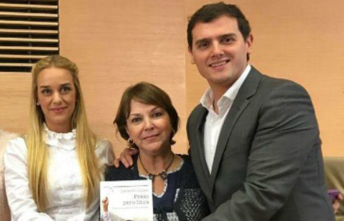 Ciudadanos pregunta al Gobierno por los presos políticos españoles en Venezuela