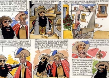 Defensa presenta el cómic conmemorativo de la primera vuelta al mundo