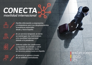 Exteriores lanza un servicio telefónico para viajes internacionales de negocios durante la pandemia
