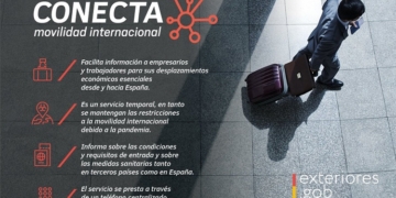 Exteriores lanza un servicio telefónico para viajes internacionales de negocios durante la pandemia