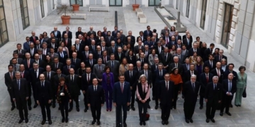Pedro Sánchez insta a los embajadores a “redoblar esfuerzos” ante la Presidencia española