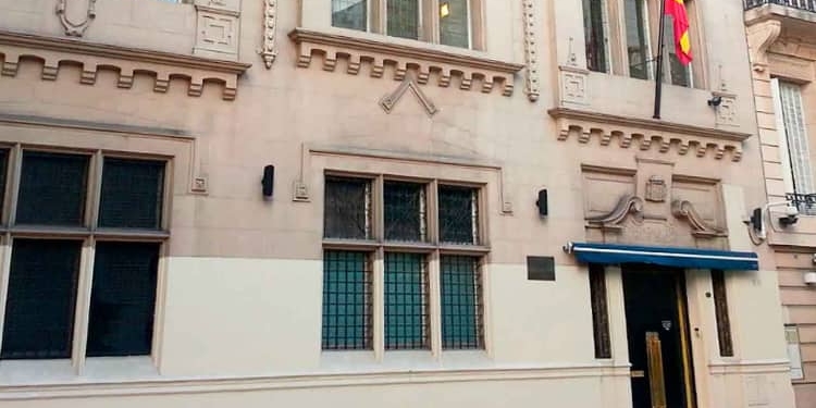 Consulado de España en Buenos Aires.
