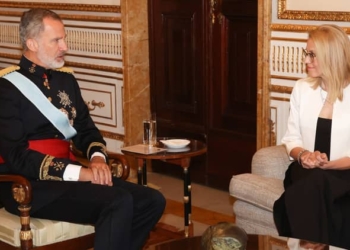 Siete nuevos embajadores presentan cartas credenciales al Rey Felipe VI