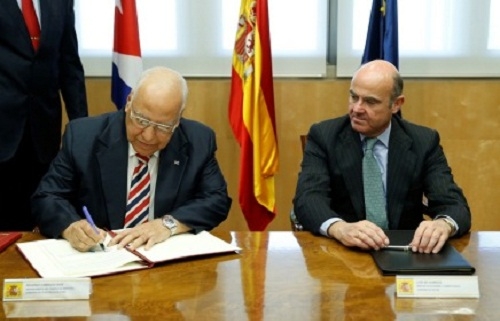 España y Cuba firman el acuerdo para la reestructuración de la deuda