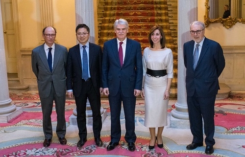 Huawei y Carolina Marín, Premios de la Fundación España-China
