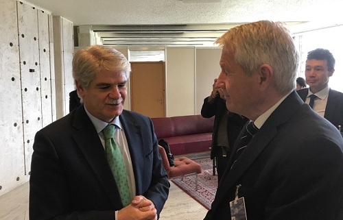 Dastis asegura al Consejo de Europa que la Justicia investigará los actos del 1-O