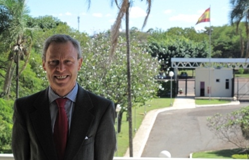 El embajador español abrirá un seminario sobre España en la formación de Brasil