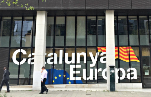 Delegación catalana en Bruselas./ Foto: Premsa Gencat