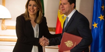 Díaz y Picardo exploran en Sevilla vías para reducir el impacto del ‘Brexit’