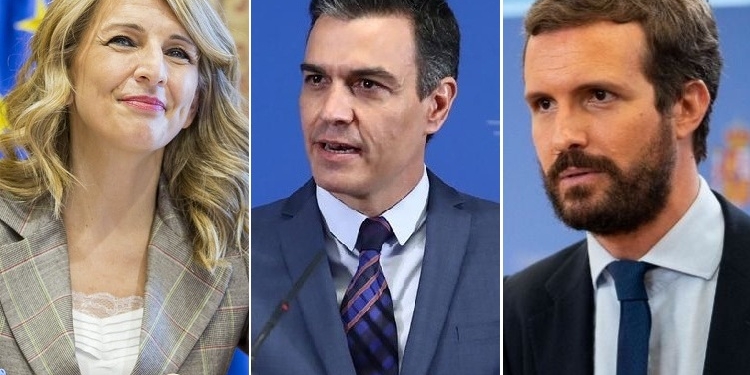 Sánchez, aliviado por el apoyo del PP y el acercamiento de sus socios de Podemos en la crisis de Ucrania