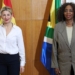 Díaz se reúne con la embajadora de Sudáfrica para apoyar la iniciativa contra Israel ante la CIJ