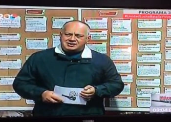 El “número dos” del chavismo, Diosdado Cabello, insulta a Felipe VI