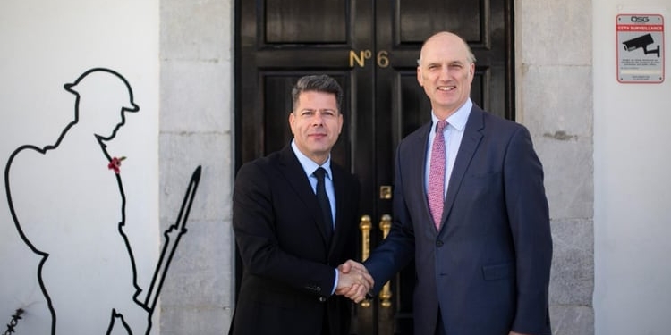 Picardo y Docherty analizan el futuro de Gibraltar si no hay acuerdo con Bruselas