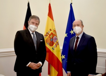 Campo y el embajador alemán exploran las relaciones bilaterales en materia de justicia