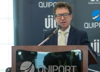 El embajador de Ecuador inaugura la nueva ruta aérea entre Madrid y Quito