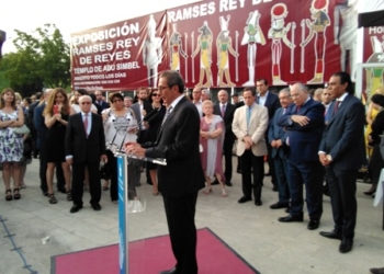 Egipto celebra su Fiesta Nacional en el marco del Templo de Abu Simbel