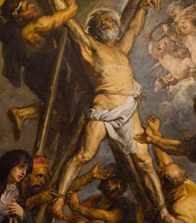 El Thyssen exhibe la obra ‘El martirio de San Andrés’, de Rubens