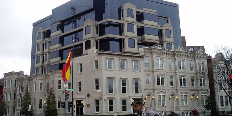 Más de 150.000 euros por los estragos de una inundación en la Embajada de España en EEUU