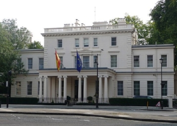 Embajada de España en Londres.