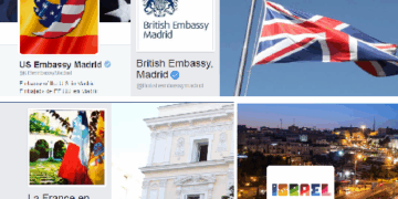 Las embajadas extranjeras en España mejoran su actividad en Internet y redes sociales