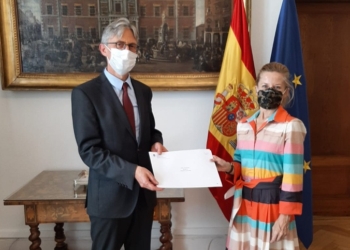El nuevo embajador de Bélgica en España presenta sus Copias de Estilo