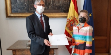 El nuevo embajador de Bélgica en España presenta sus Copias de Estilo