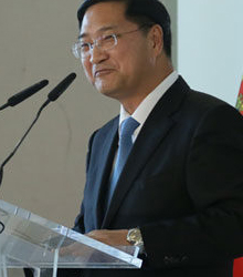 Conferencia del embajador Hong-Jo Chun sobre deporte y paz en Corea