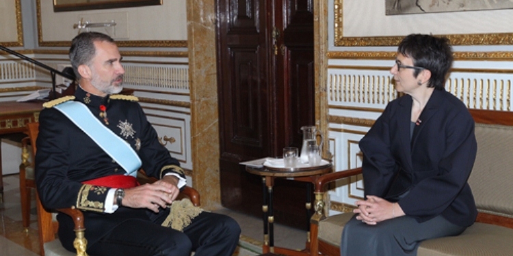 La embajadora de Luxemburgo en España, destinada a Italia