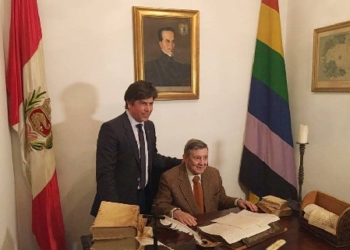 El embajador de Perú prepara en Andalucía el aniversario del Inca Garcilaso