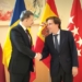 El alcalde de Madrid recibe al embajador de Rumania
