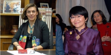 Las ex embajadoras de Guatemala y Tailandia reciben la Gran Cruz del Mérito Civil