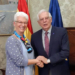Josep Borrell recibe a la nueva embajadora de Israel