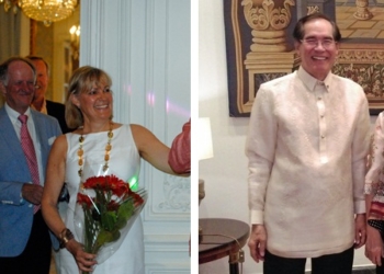 Los ex embajadores de Suecia y Filipinas reciben la Gran Cruz de Isabel la Católica