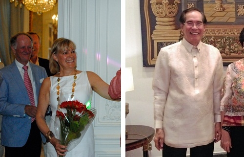 Los ex embajadores de Suecia y Filipinas reciben la Gran Cruz de Isabel la Católica