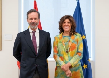 Entrecanales y Ángeles Moreno hacen balance de los primeros meses del Observatorio España-India