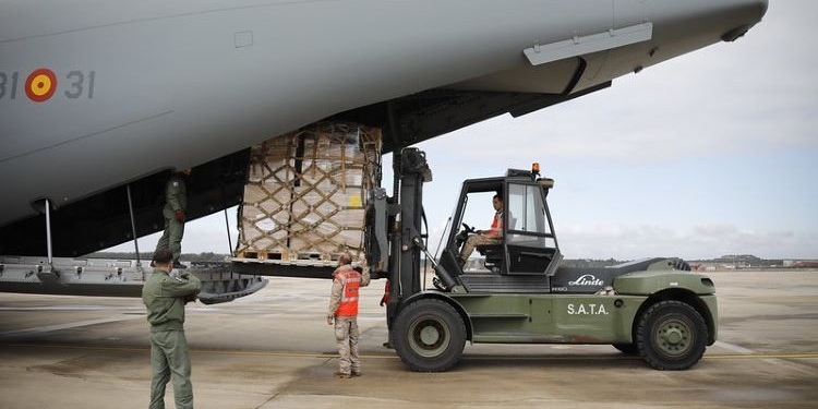 Salen para Ucrania los otros cuatro tanques Leopard 2A4 comprometidos por España