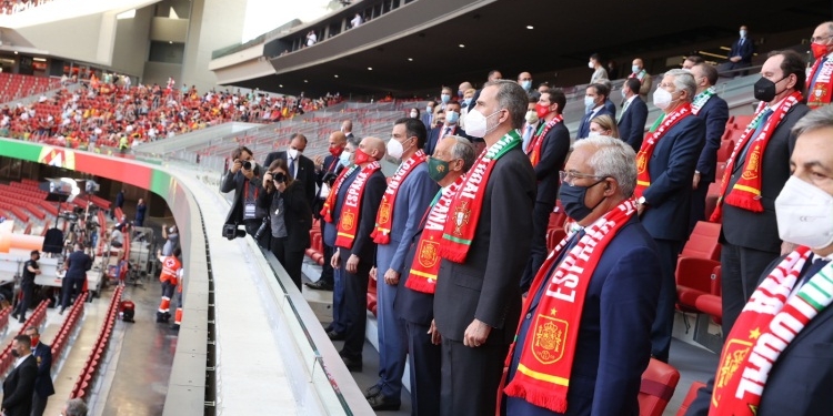 España y Portugal presentan en Madrid la candidatura ibérica para el Mundial de fútbol 2030