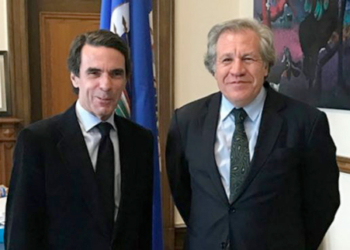 Aznar pide que Venezuela sea “punto central” de la política exterior española