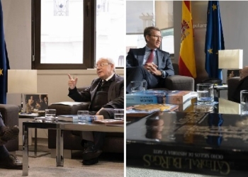 Feijóo traslada a los embajadores de Francia y Argentina su “proyecto para gobernar España”