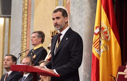 Felipe VI pide que España reafirme «su fe y compromiso con Europa”
